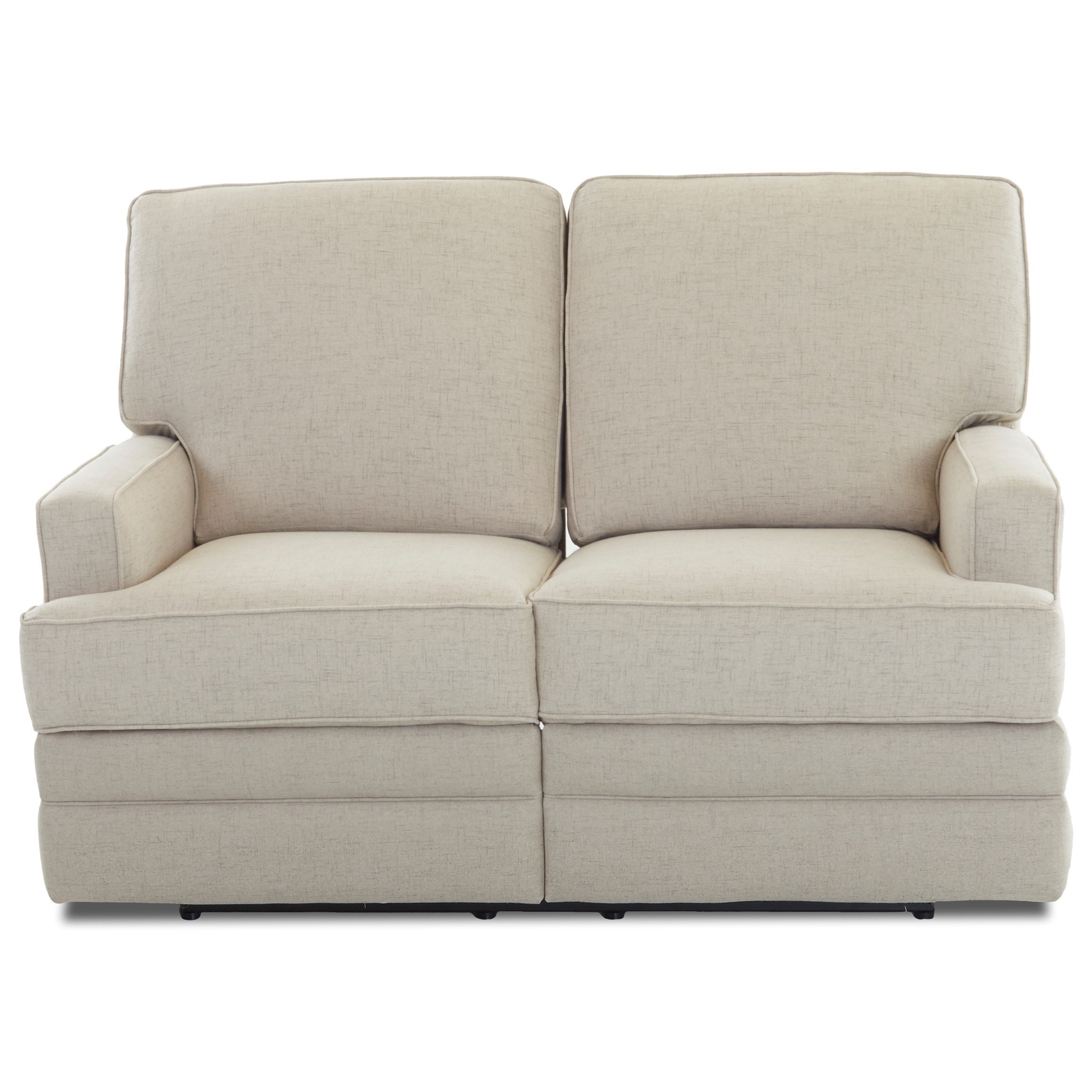 Klaussner Chapman Casual Power Reclining Loveseat Dream Home